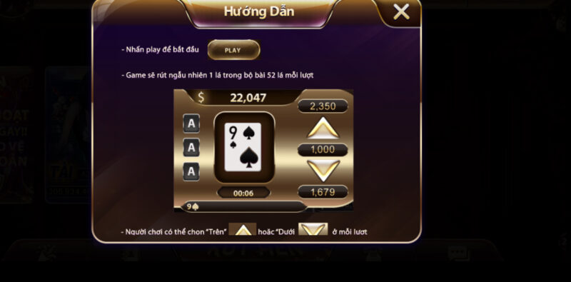 Hướng dẫn chơi Mini Trên Dưới Sunwin