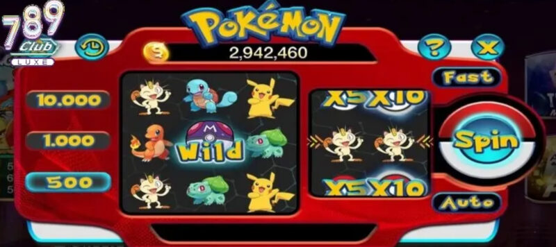 Game bai doi thuong Pokemon cực vui độc đáo