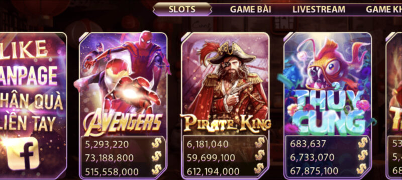 Tìm kiếm game đánh bài đổi thưởng Avengers dễ dàng