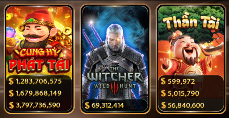 The Witcher tại Hitclub thu hút người chơi với giao diện ma mị