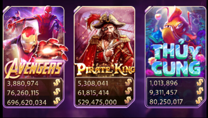 Tự chọn phòng cược tại Pirate King tại Gemwin