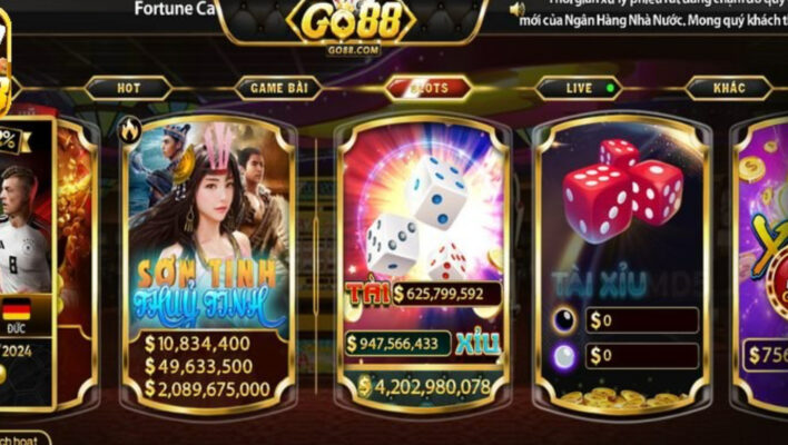 Game đổi thưởng Sơn tinh Thuỷ tinh được yêu thích nhất tại Go88