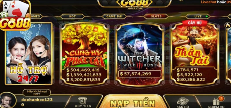 Nhanh chóng đăng ký và trải nghiệm Cung hỷ phát tài tại Go88 nhé