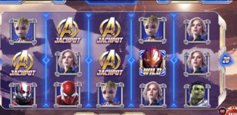 Siêu nổ hũ Avengers đã có tại cổng game Gemwin