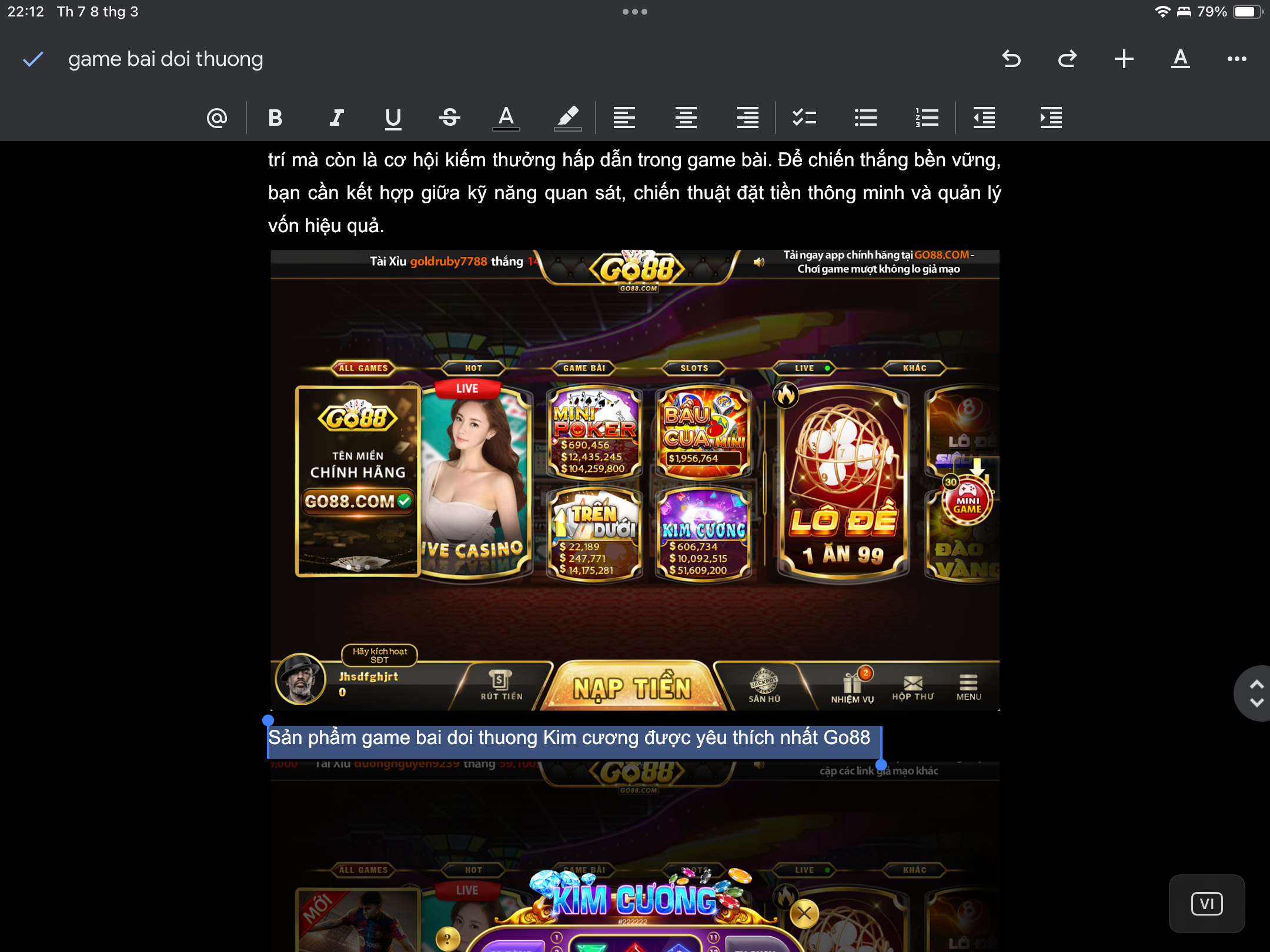 Sản phẩm game bai doi thuong Kim cương được yêu thích nhất Go88 Sản phẩm game bai doi thuong Kim cương được yêu thích nhất Go88